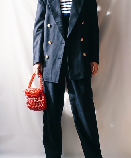 【Seek an nur】Double breasted Jacket×Slacks Set up