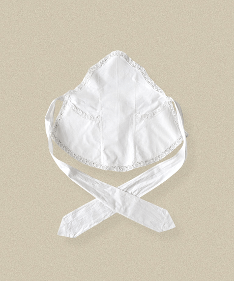 【Seek an nur】1900-20's Antique cotton apron