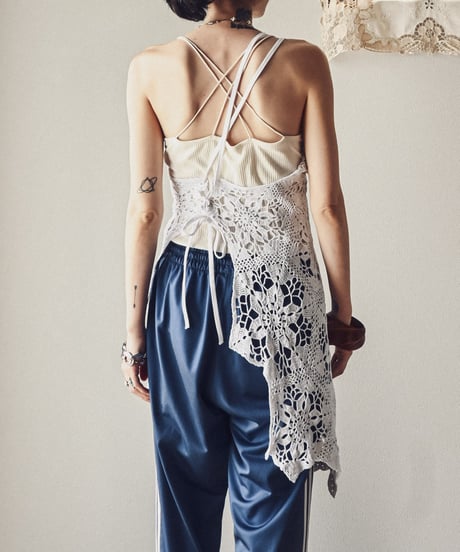 【Seek an nur】Vintage crochet cami dress