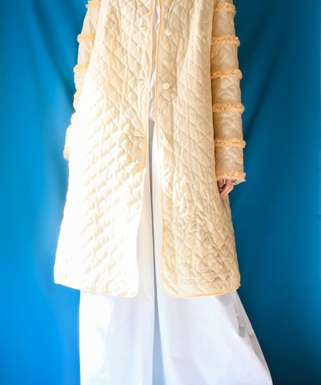 【tiny yearn】Vintage Euro Quilted Night Gown