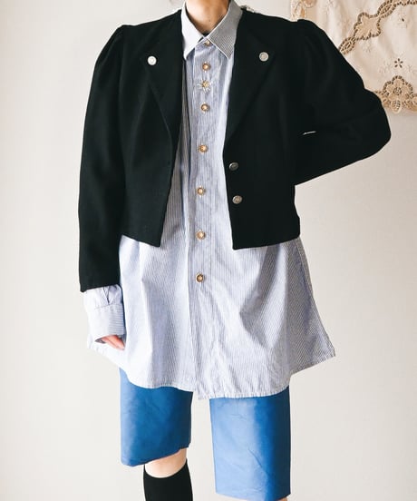 【Seek an nur】Tyrolean Wool Trachten Jacket