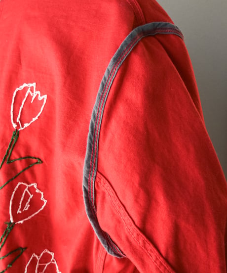 【tiny yearn】⁡70's German Embroidered Painted Work Coat