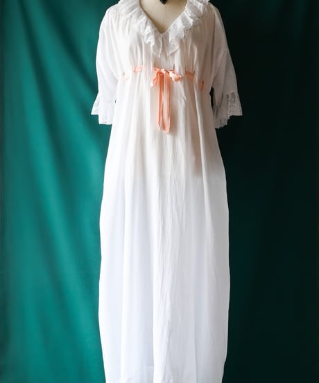 【Seek an nur】⁡French Antique Lace Night Dress