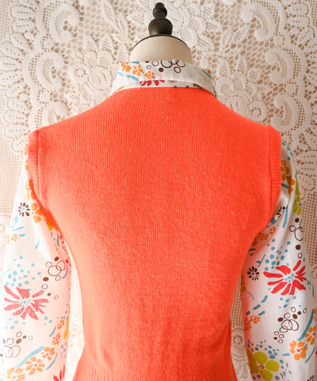 【tiny yearn】Euro Layered Design Knit Tops