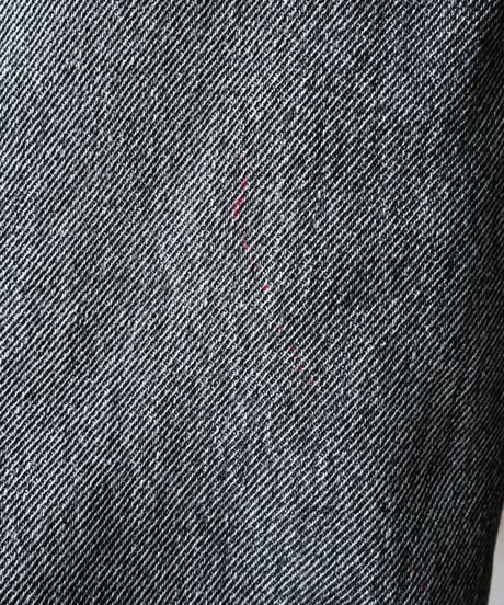 【Seek an nur】Black Flare Denim Pants