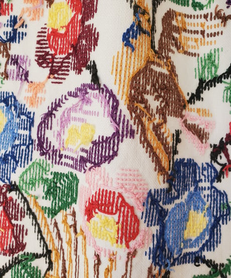 【Seek an nur】Romanian Vintage Embroidered Blouse