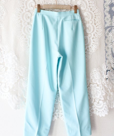 【Seek an nur】Dead stock Slacks Tuck Pants