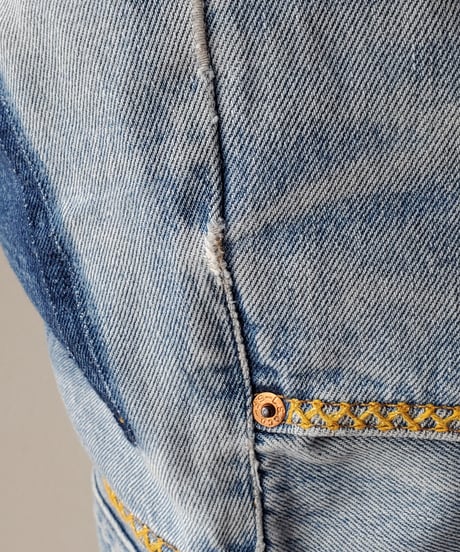 【curoam】Levi's denim pants reworked jacket