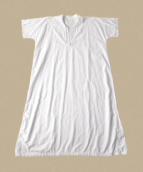 【Seek an nur】1900-20's antique night shirt gown