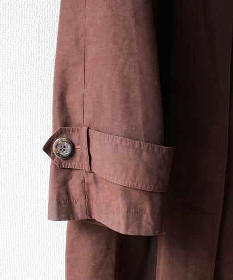 【Seek an nur】Brown Balmacaan Over Coat