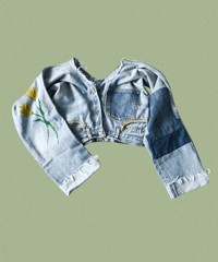 【curoam】Levi's denim pants reworked jacket