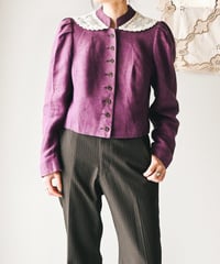 【Seek an nur】Tyrolean Linen Trachten Jacket