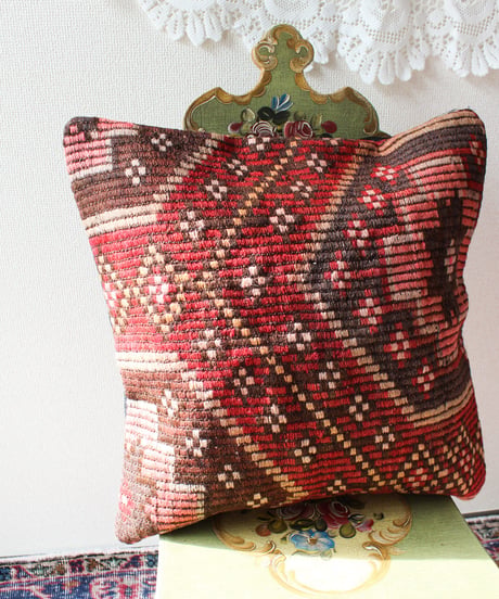 〈Goods〉Vintage Turkish Kilim Cushion Cover