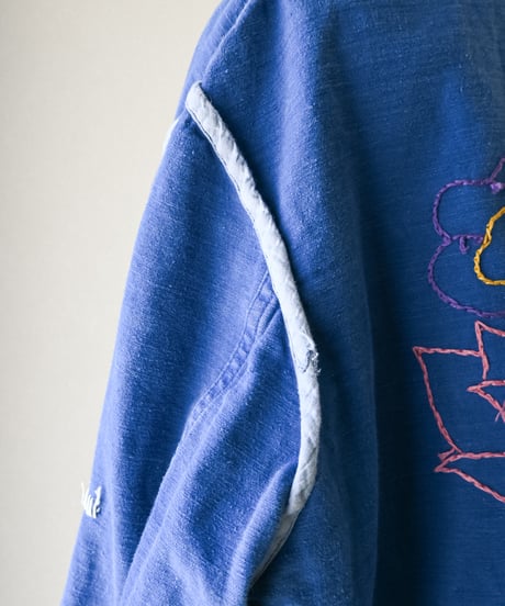 【tiny yearn】⁡60's French Embroidered Painted Work Coat