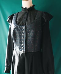【Seek an nur】Tyrolean Black Dirndl Dress