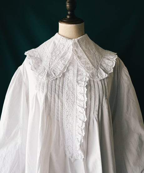【Seek an nur】Late 19th c. night gown dress