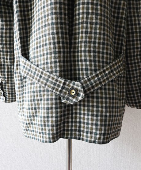 【Seek an nur】Tyrolean Check Over Jacket