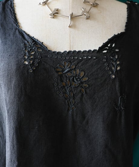 【Seek an nur】French Antique Linen Night Dress