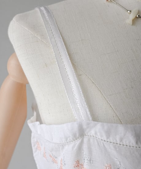 【Seek an nur】1900-20's antique cotton night dress