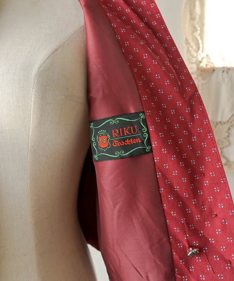 【Seek an nur】Tyrolean cotton trachten jacket