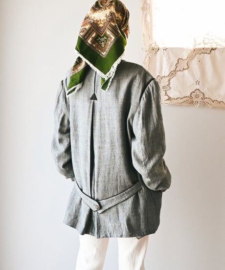 【Seek an nur】Tyrolean Linen Trachten Jacket