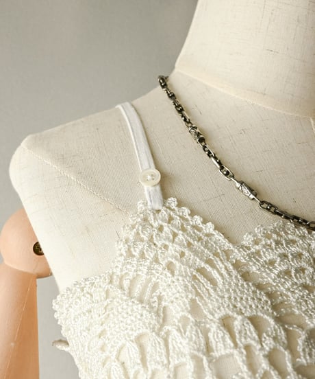 【Seek an nur】Vintage crochet dress