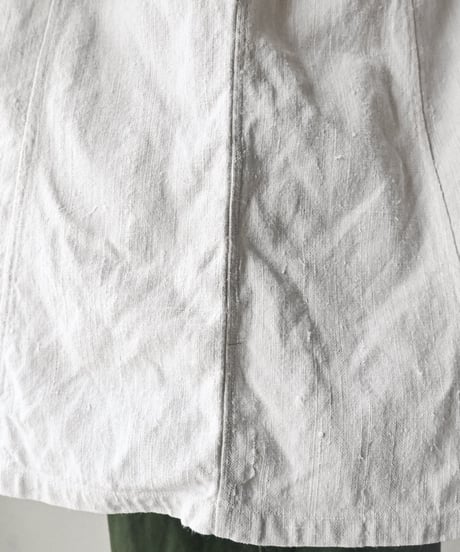 【Seek an nur】1890-1910's French antique linen smock