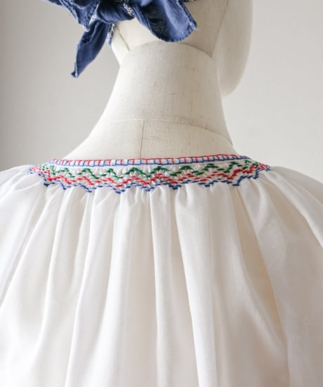 【Seek an nur】1970's Hungarian Vintage Peasant Blouse