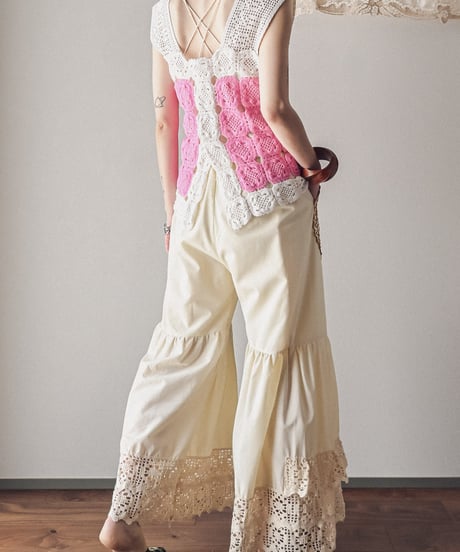 【Seek an nur】Euro petticoat reworked pants