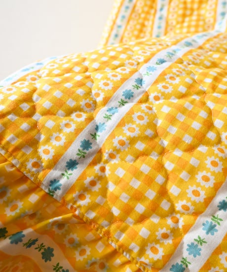 【tiny yearn】Vintage Euro Quilted Night Gown