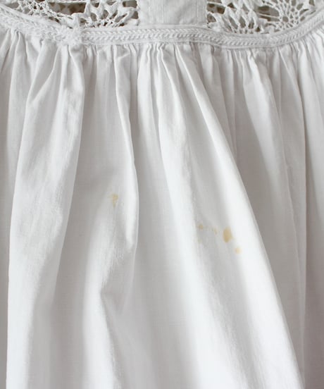 【Seek an nur】French Antique Hand Lace Flare Night Dress