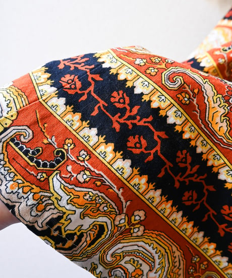 【tiny yearn】Euro Batik Wrap Maxi Skirt