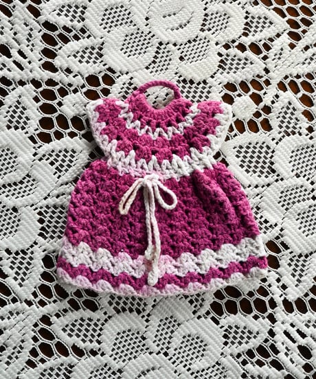 【Goods】Vintage Hand Crocheted Hot Pad