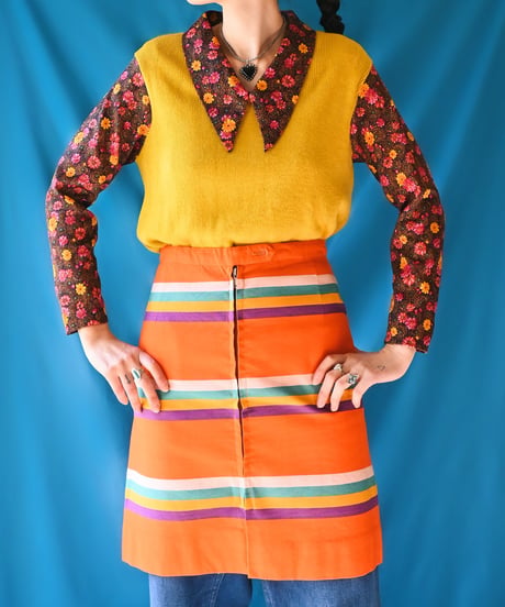 【tiny yearn】Euro Layered Design Knit Tops