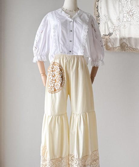 【Seek an nur】Euro petticoat reworked pants