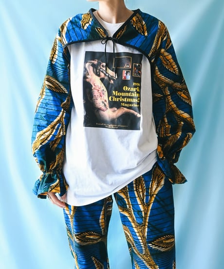 【tiny yearn】African Batik Bolero & Pants Set up