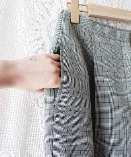【Seek an nur】Glen Check Jacket&Pants Set up