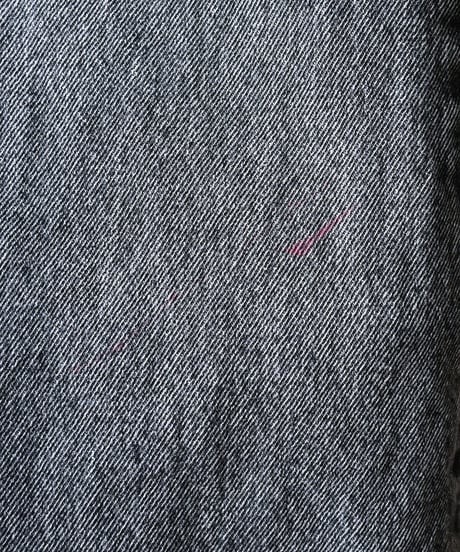【Seek an nur】Black Flare Denim Pants