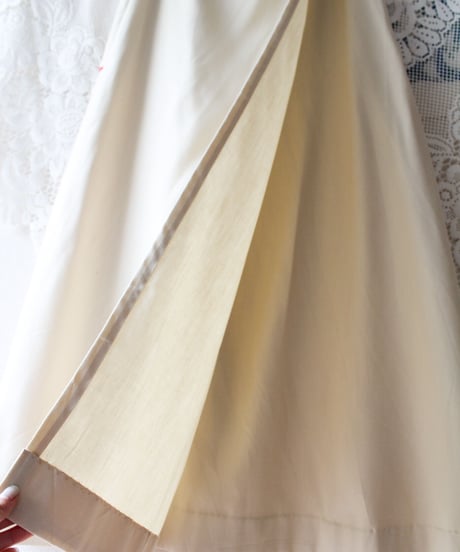【tiny yearn】1970's Vintage Wrap Maxi Skirt