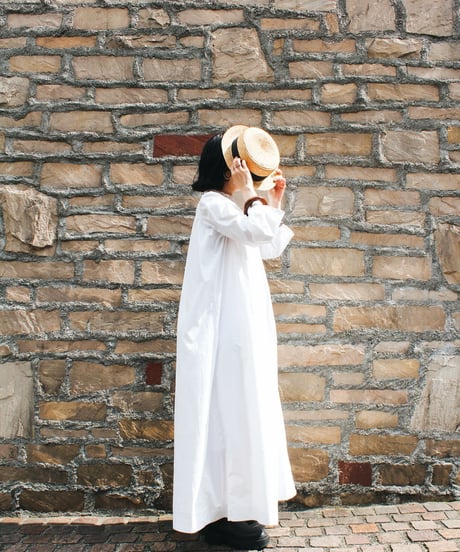 【Seek an nur】French Antique Hand Lace Flare Night Dress