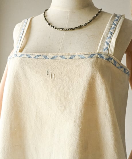 【Seek an nur】1910~30's French antique night dress