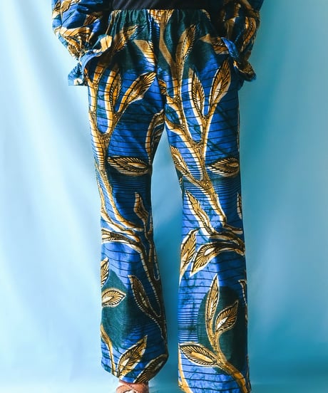 【tiny yearn】African Batik Bolero & Pants Set up