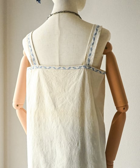 【Seek an nur】1910~30's French antique night dress
