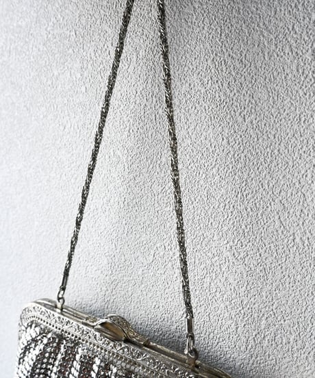 【Goods】Vintage Metallic Mesh Evening Bag