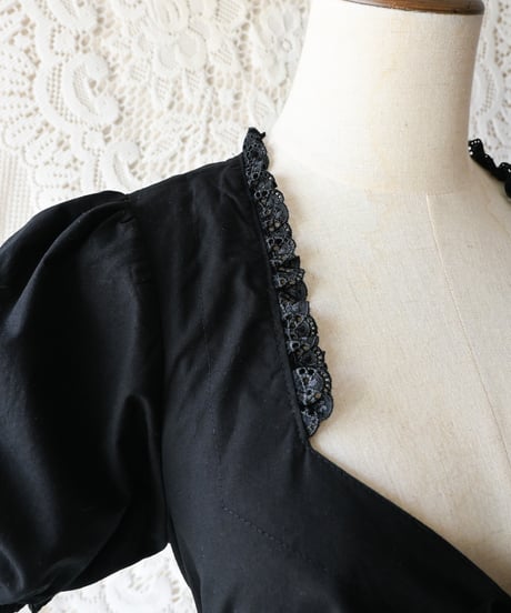 【Seek an nur】Euro Cropped Puff Dirndl Blouse