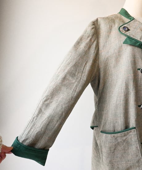 【Seek an nur】Tyrolean Linen Trachten Jacket