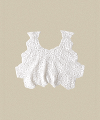 【Seek an nur】Vintage cotton crochet cami