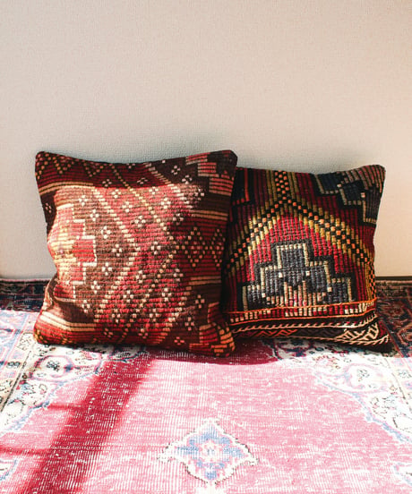 〈Goods〉Vintage Turkish Kilim Cushion Cover