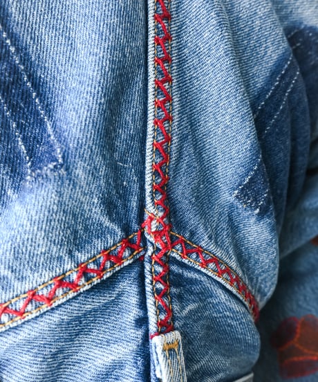 【curoam】Levi's denim pants reworked jacket
