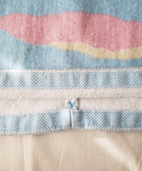 【tiny yearn】1970's Vintage Pile Beach Maxi Dress